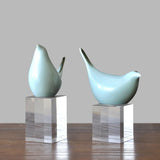 A Pair Of Birds Sculpture