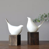 A Pair Of Birds Sculpture