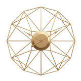 Unique Nordic Iron Art Hanging Wall Clock