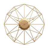 Unique Nordic Iron Art Hanging Wall Clock