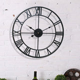 40/47CM Nordic Metal Roman Numeral Wall Clocks