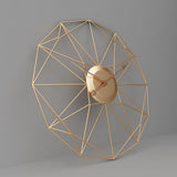 Unique Nordic Iron Art Hanging Wall Clock