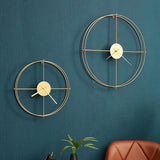Wrought Iron Wall Clocks Metal