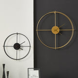 Wrought Iron Wall Clocks Metal