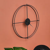 Wrought Iron Wall Clocks Metal
