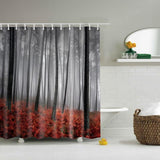 3d green Shower Curtain