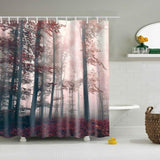 3d green Shower Curtain