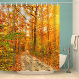 3d green Shower Curtain
