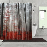 3d green Shower Curtain
