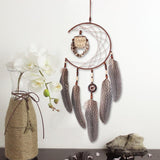 Owl Dreamcatcher Decor Wind Chimes