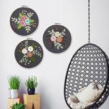 Flowers DIY Embroidery Ribbon Set