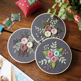 Flowers DIY Embroidery Ribbon Set