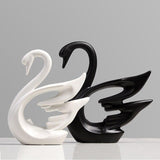 Morden Ceramics Swan Sculpture