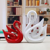Morden Ceramics Swan Sculpture
