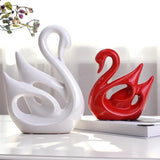 Morden Ceramics Swan Sculpture