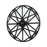 Metal Wall Clock Wrought Iron