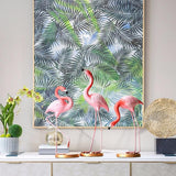 Miniatures Decoration Pink Flamingo Sculpture