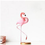Miniatures Decoration Pink Flamingo Sculpture