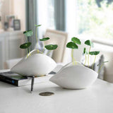 Ceramic Shell-Like Vase
