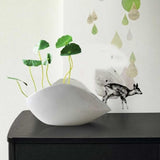 Ceramic Shell-Like Vase