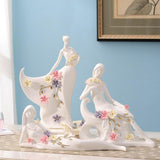 Elegant Ceramic Beauty Sculpture