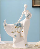 Elegant Ceramic Beauty Sculpture