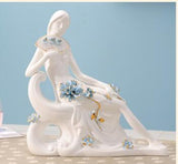 Elegant Ceramic Beauty Sculpture