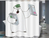 Bear Bathroom Shower Curtain