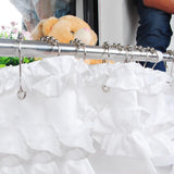 Hot Design Ruffles Shower Curtain