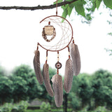 Owl Dreamcatcher Decor Wind Chimes