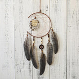 Owl Dreamcatcher Decor Wind Chimes