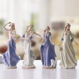 Female Ornaments Ceramic Sculpture
