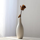 Minimalism White Ceramic Vase
